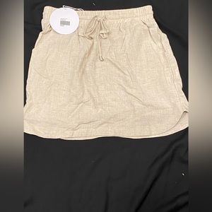 NWT Princess Polly Beige Skirt